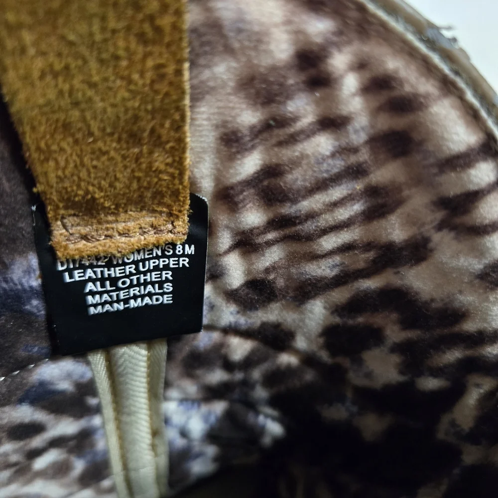 Fringe Suede Western Boots - By Dingo Size 8 EUC! - Picture 7 of 15